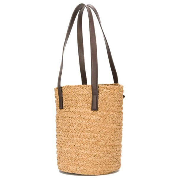 【サンローランパリ コピー 人気 パニエ ラフィア トートバッグ